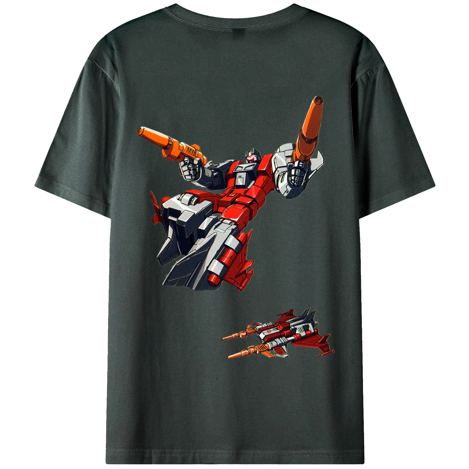（画像用）  綿100％ メンズ半袖Tシャツ（バックプリント） 通気性